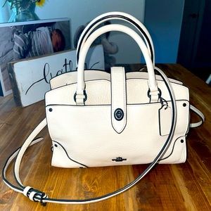 Coach Retail Pebbled Leather Handbag